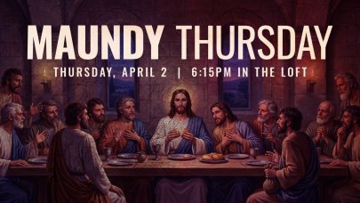 Maundy Thursday