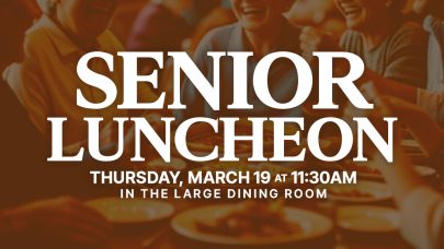 Senior Luncheon